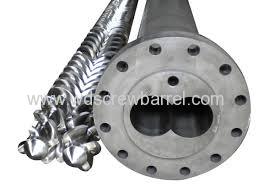 professional twin parallel screw barrel