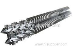 professional twin parallel screw barrel