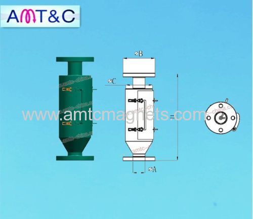 Bullet Magnet for extracting iron particles