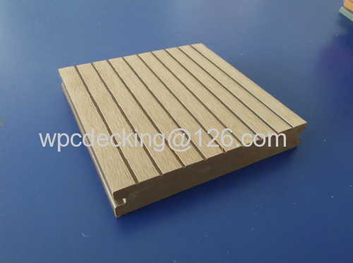 Wood Plastic Solid Decking Outdoor