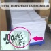 A4 Blank White Warranty VOID Label Papers void warranty if broken label paper sheets