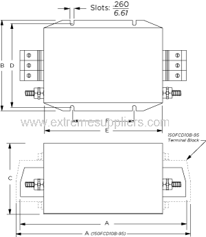 Corcom 16FCD10 TE 6609070-3 1609070-3 