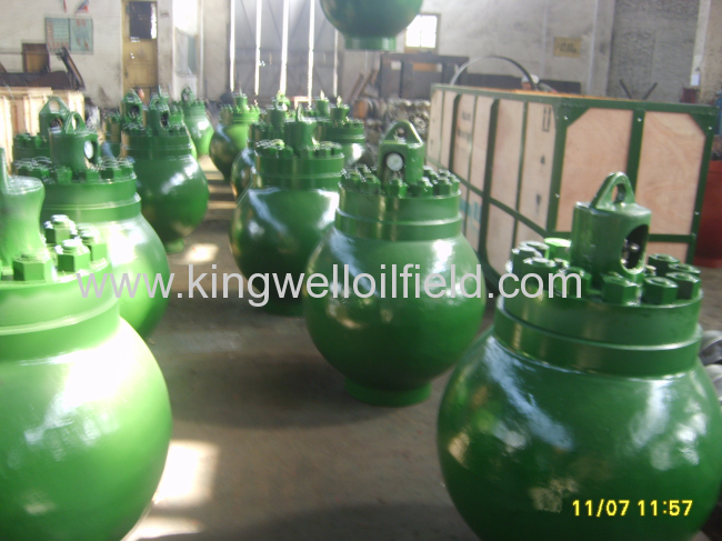 Pulsation dampener(Air bag) for Mud pump 