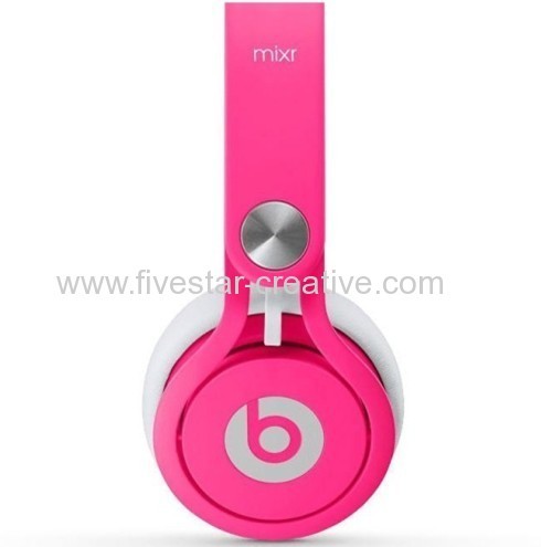 Beats by Dr.Dre Mixr High Performance On-Ear Headphone Neon Pink