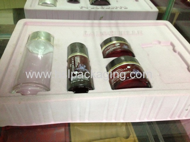 plastic insert tray with velvet for gift packaging