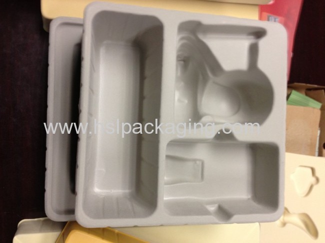 slide phone PS or pvc flockinginner tray