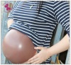 black artificial fake pregnant belly factory