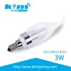 CE&RoHS PSE listed 3w e17 led candle light 5w e14 led candle bulbs