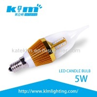 CE&ROHS&PSE LED Candle bulb 5W for chandelier light