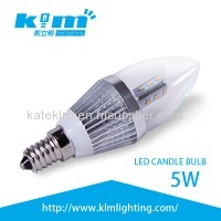 5w led chandelier light bulbs e12 360degree lighting