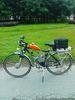 Safety Hybrid Power Assisted Bicycle (LS-TH-36V50CC) With Single Cylinder