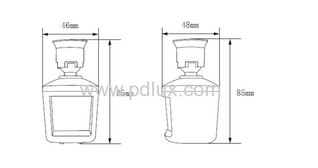 Pdlux PIR motion sensor