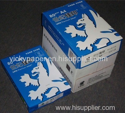 100%Woodpulp White A4 80GSM Copy Paper