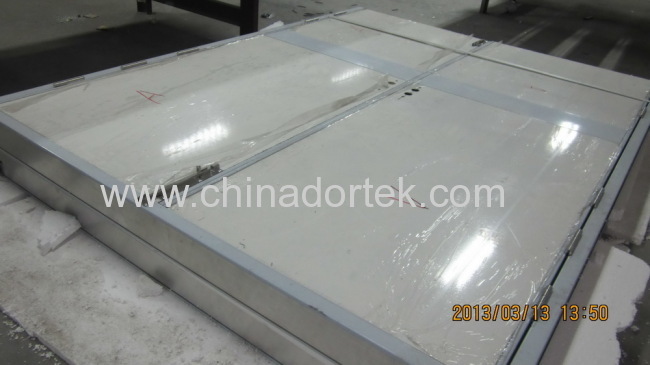 lead shielded hinged doors