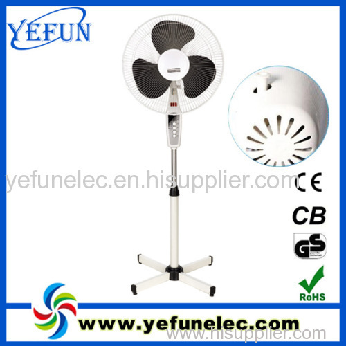 16" cross base stand fan