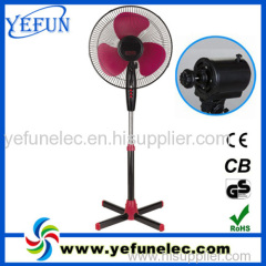 electric stand fan with 3 PP blade