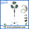 100% copper wire 16inch electric stand fan