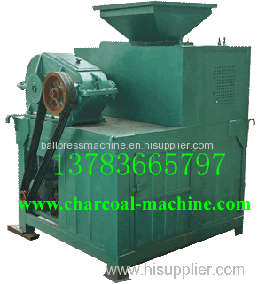 Moulded coal ball pressing machine