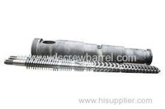 Conical Double Screw barrel for Extruder