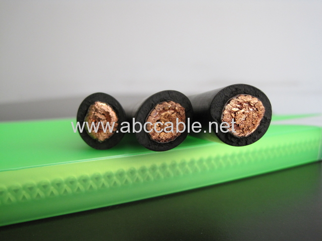 Welding Cables Double Insulated, Extra Flexible, Orange and Black Jacket