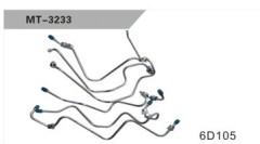 6D105 NOZZLE PIPING FOR EXCAVATOR