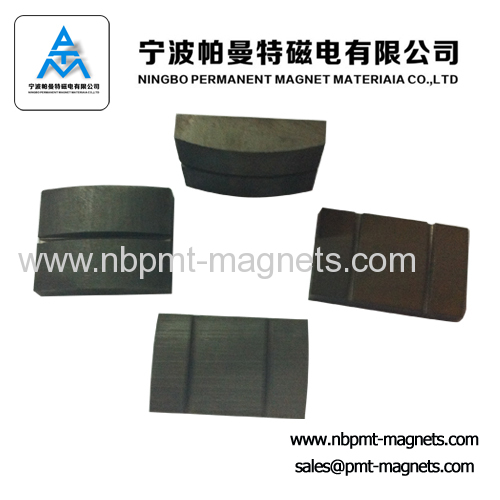 Roll Tile Shaped Neodymium Magnets