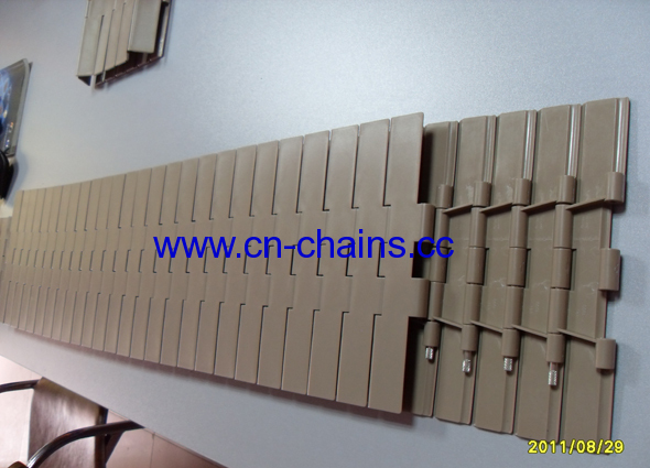 Slat top double hinge conveyor belt(821-K1000)
