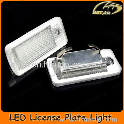 [H02017] LED Number License Plate Light Lamp for Audi A3 S3 A4 S4 A6 C6 S6 A8 S8(D3) Q7 RS4 RS6