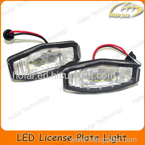 [H02033] LED License Plate Light Bulb for Honda Accord City Civic Legend