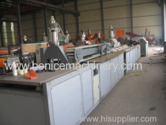 PVC profile production line extruder