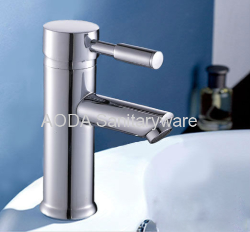 Single Lever Basin Faucet mixer with round body