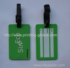 Thermal transfer printing plastic lable