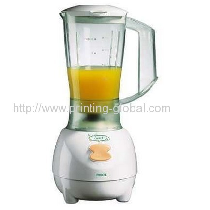 Thermal transfer printing plastic blender