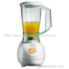 Thermal transfer printing plastic blender