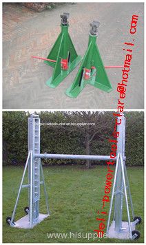 Tripod Cable Drum Trestles