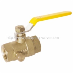 Two-piece Full Port Lead Free Brass Ball Valve