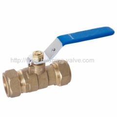 Two-piece Lead Free Ball Valve Compression Ring&Nut