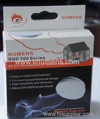 Battery Operated EN14604 Smoke Detector with Kitemart Certificated