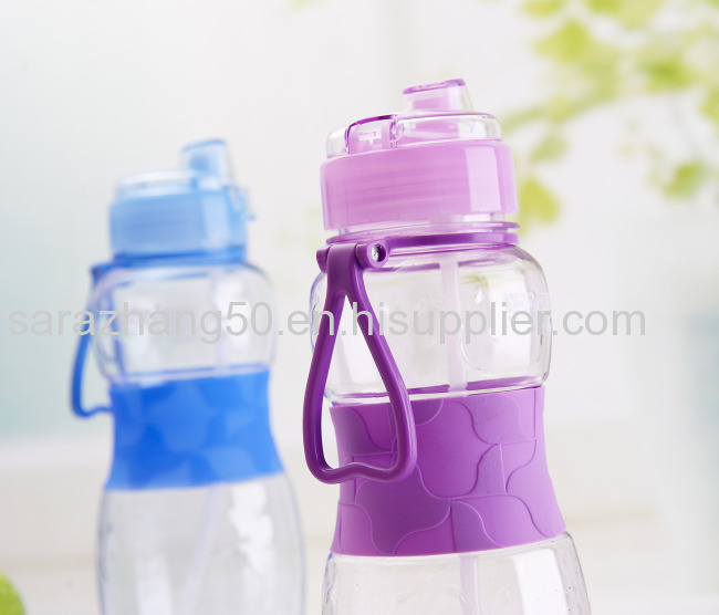 plastic sports water bottle