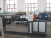 Plastic gas water pipe extruder machine