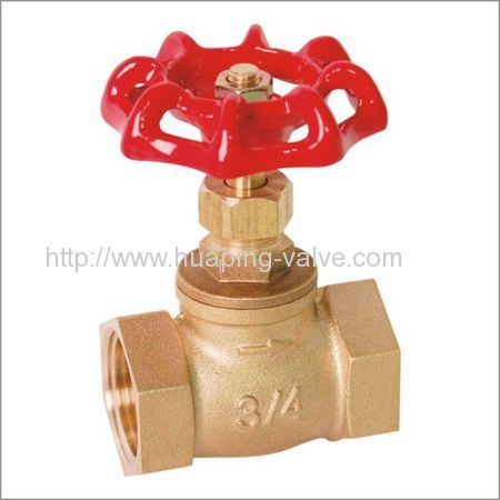 In coming Materials Inspection Brass Stop Valves