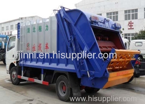 EQ1063 Compression Garbage Truck 4-6m3, rubbish truck