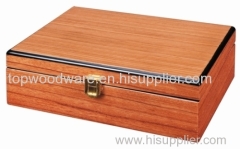 High gloss finish wooden storage jewelry packing gift presentation boxes