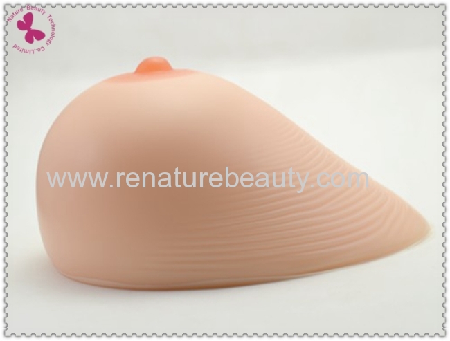 Oval shape full push up Artificial breast for crossdresser