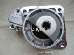 auto starter and alternator housing