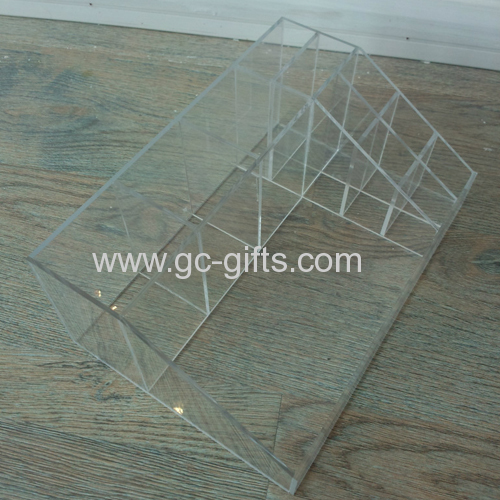 Different specifications of acrylic cosmetic shelf