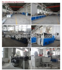 Plastic PP-R cold and hot water pipe extrusion machine