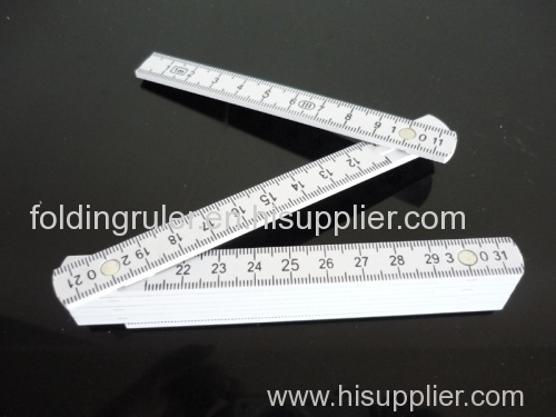 1 meter folding plastic ruler