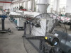 Plastic PE water and gas supply pipe extrusion machine