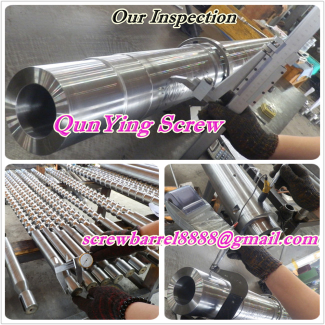 Extrusion screw & barrel